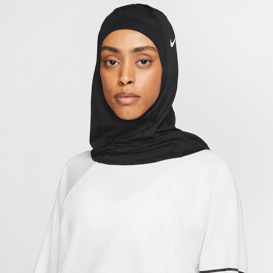 Nike Pro Hijab 2.0 Zwart