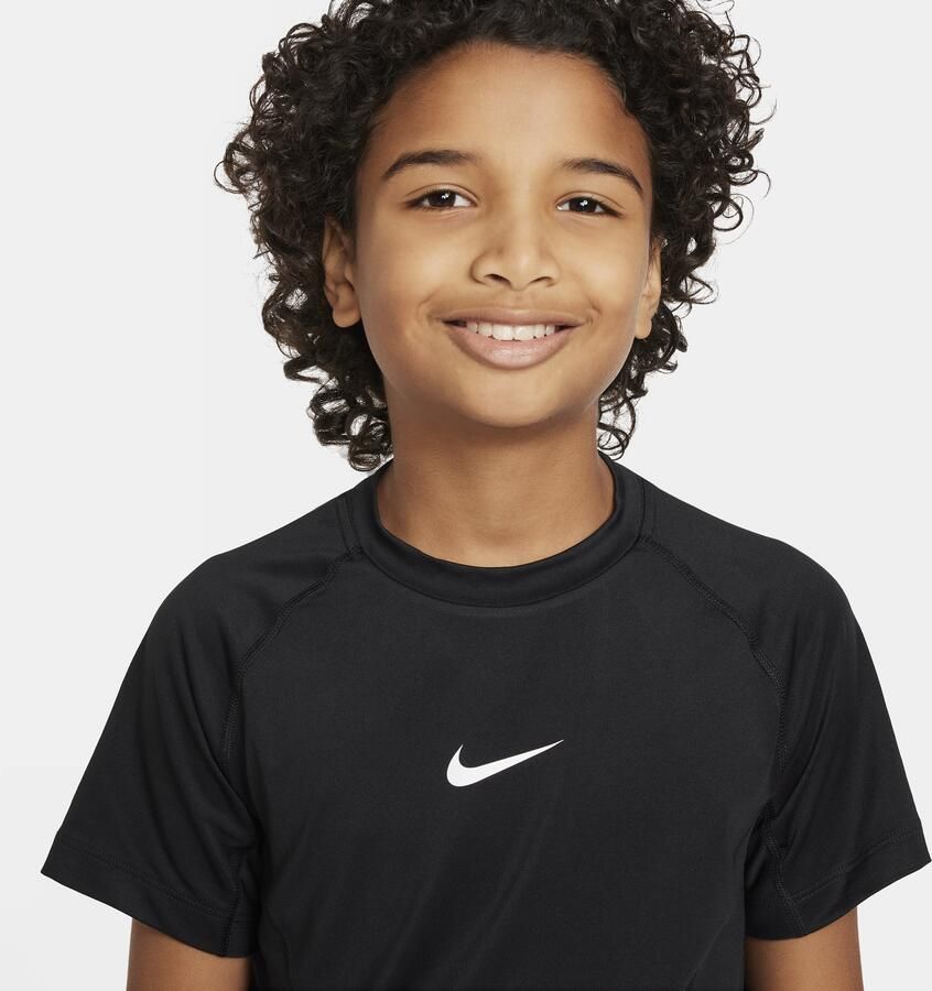 Nike Pro jongenstop met Dri-FIT en korte mouwen Zwart - Foto 2