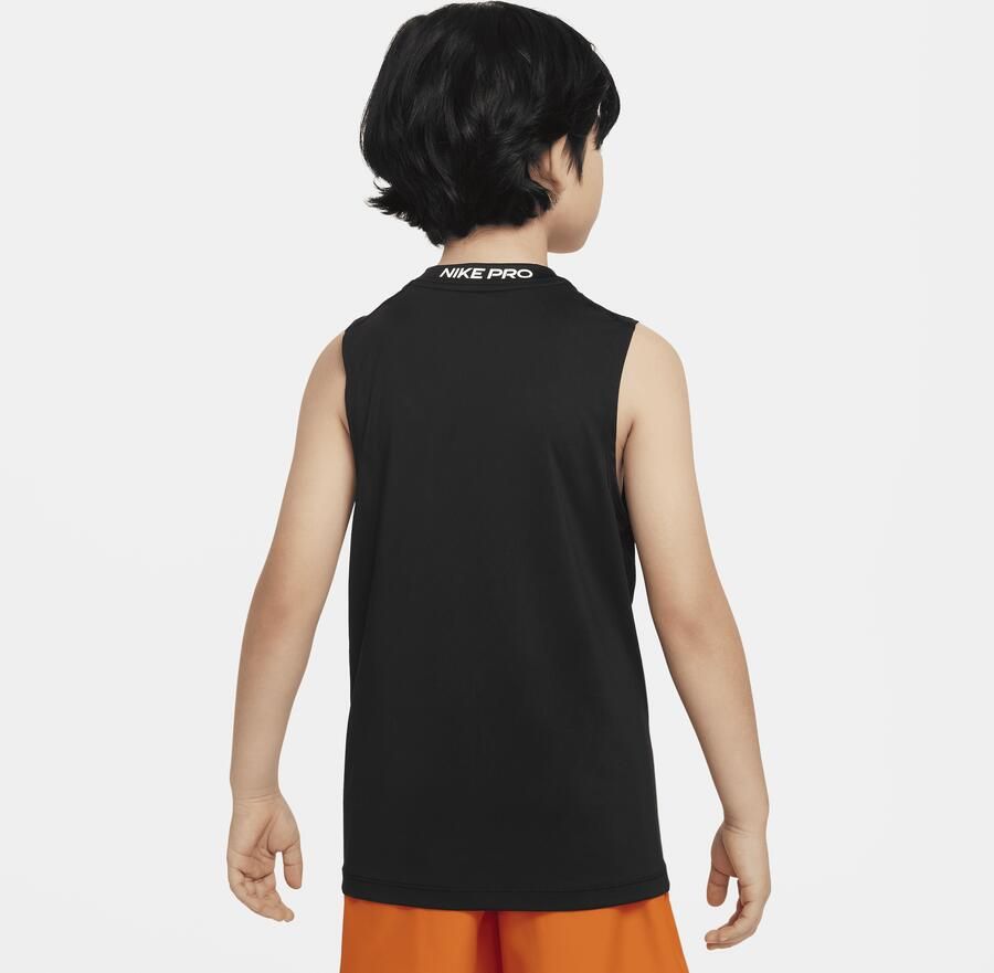 Nike Pro Jongenstop zonder mouwen Zwart - Foto 4