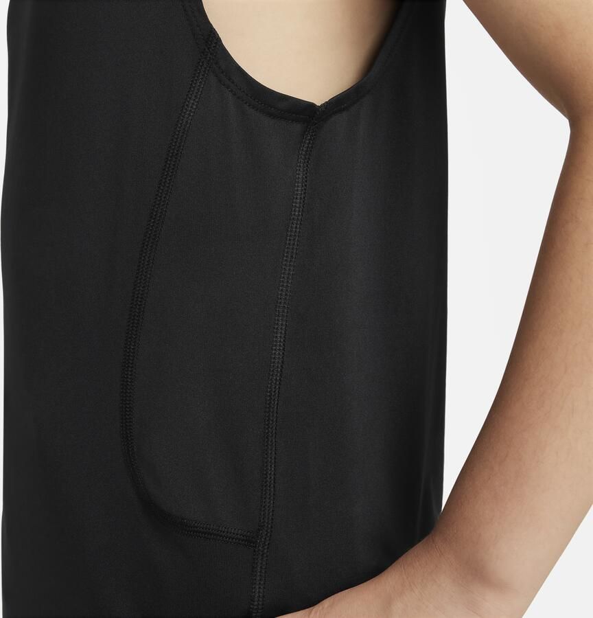 Nike Pro Jongenstop zonder mouwen Zwart