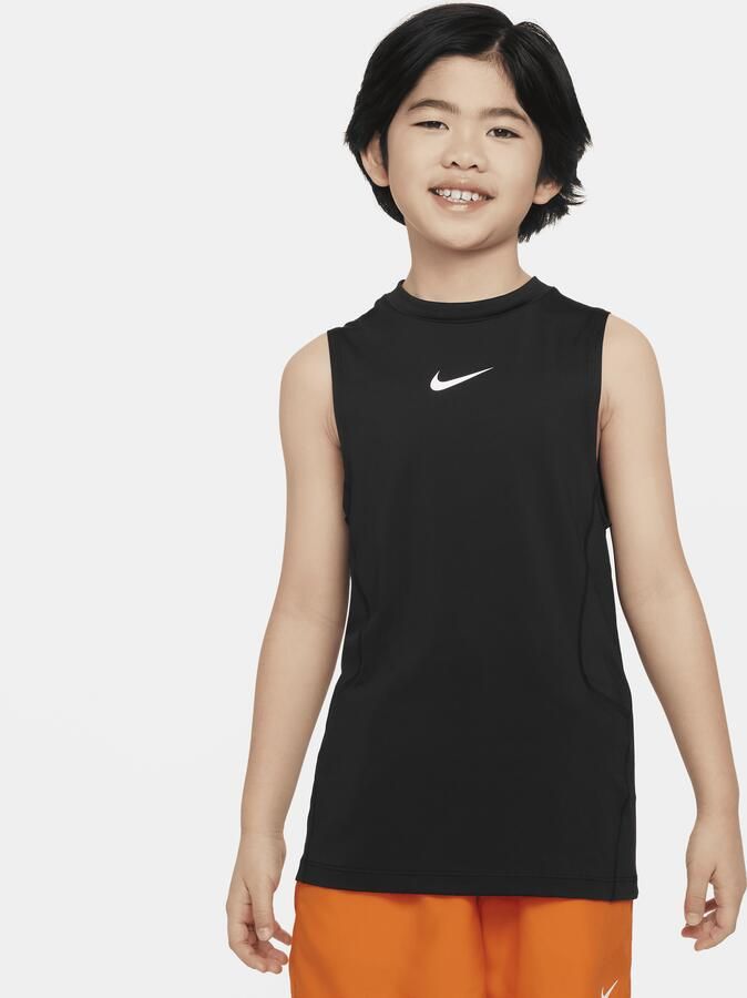 Nike Pro Jongenstop zonder mouwen Zwart - Foto 3