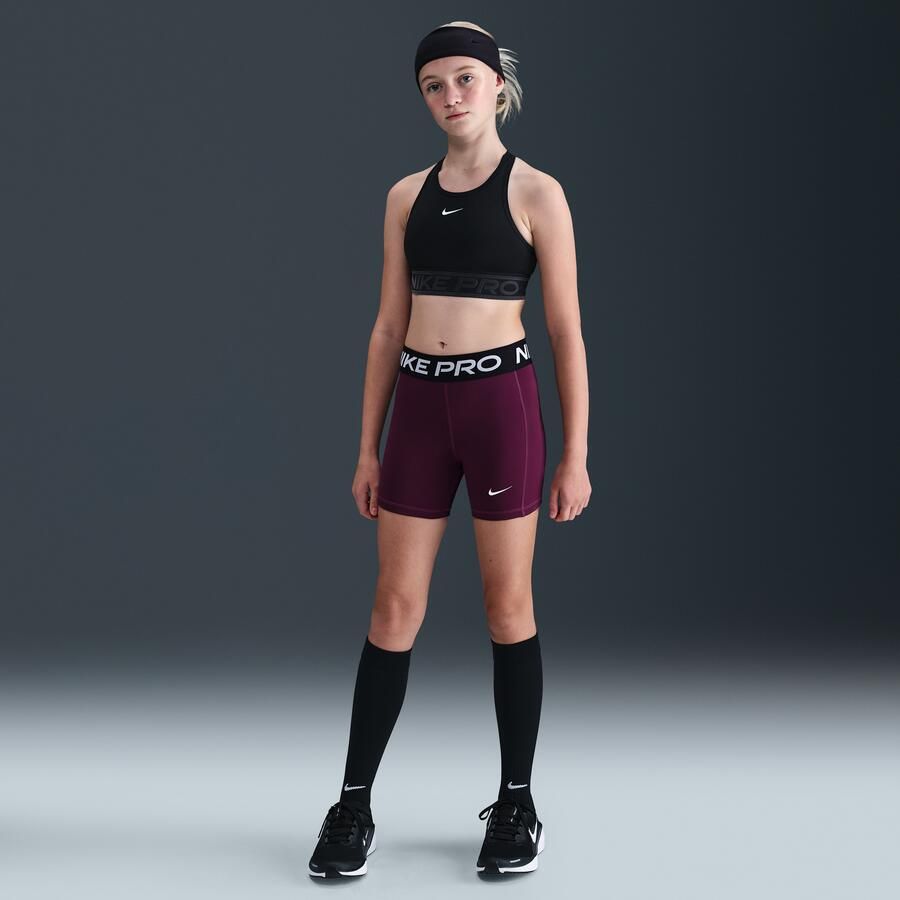 Nike Pro Leak Protection: Period Dri-FIT shorts voor meisjes Rood - Foto 4