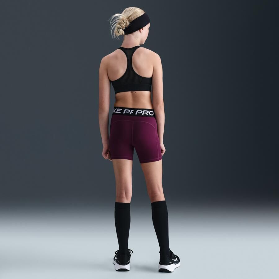 Nike Pro Leak Protection: Period Dri-FIT shorts voor meisjes Rood - Foto 3