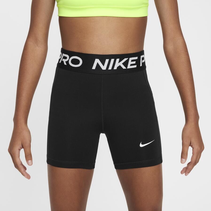 Nike Pro Leak Protection: Period Dri-FIT shorts voor meisjes Zwart - Foto 4