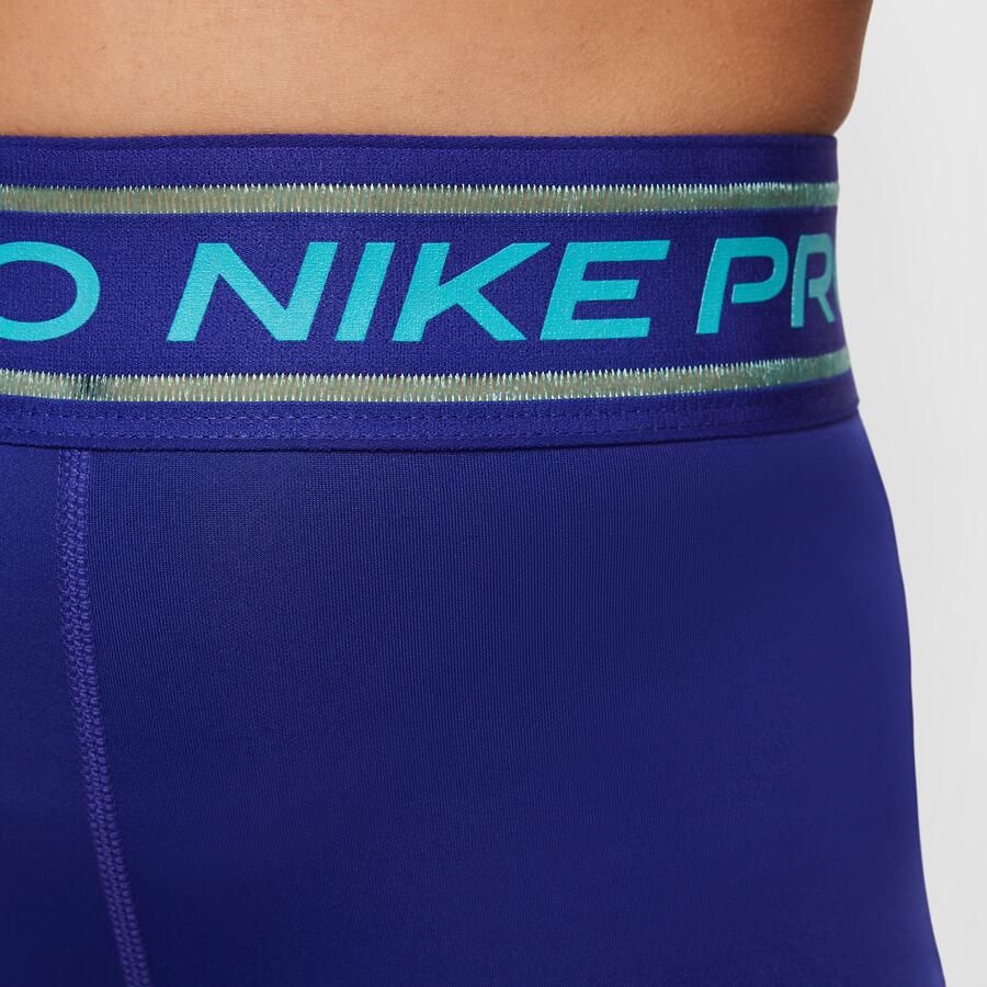 Nike Pro meisjesshorts (8 cm) Paars - Foto 3