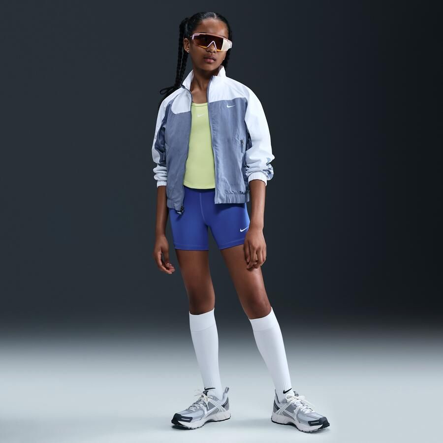 Nike Pro meisjesshorts Blauw - Foto 4