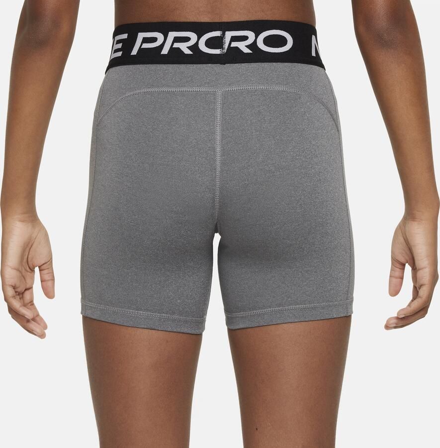 Nike Pro meisjesshorts Grijs - Foto 2