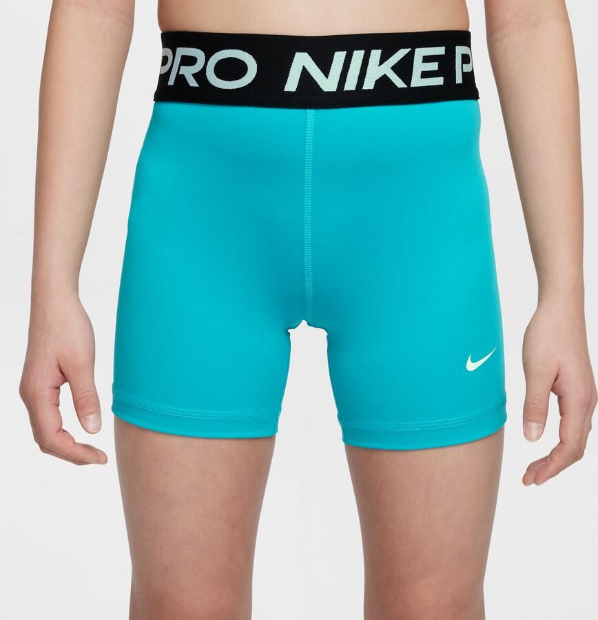 Nike Pro meisjesshorts Groen - Foto 3