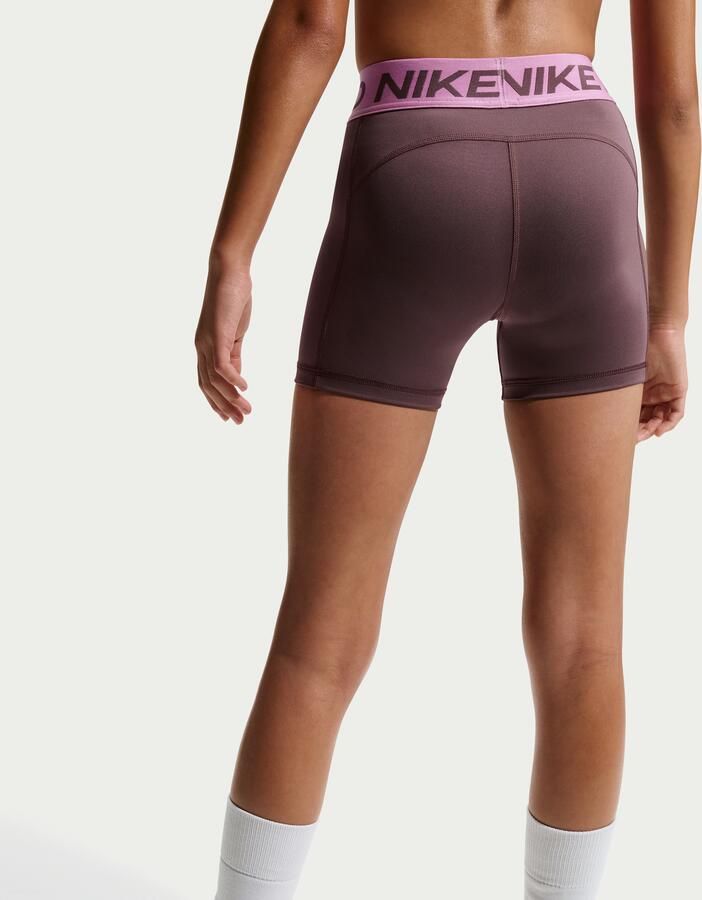 Nike Pro meisjesshorts Paars - Foto 3