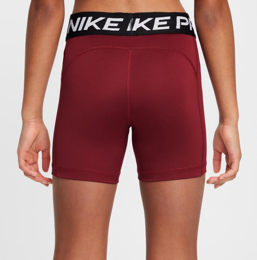 Nike Pro meisjesshorts Rood - Foto 3