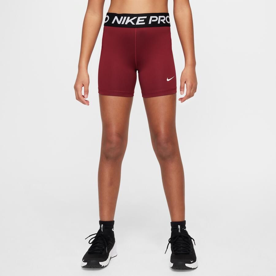 Nike Pro meisjesshorts Rood - Foto 2