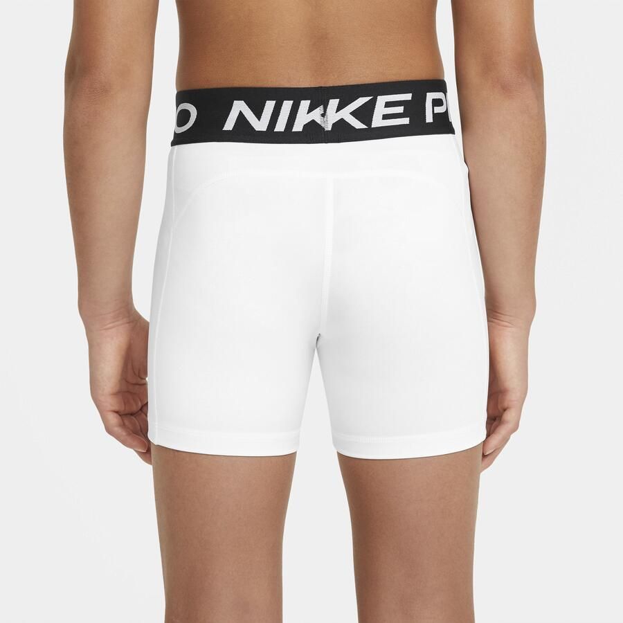 Nike Pro meisjesshorts Wit - Foto 2