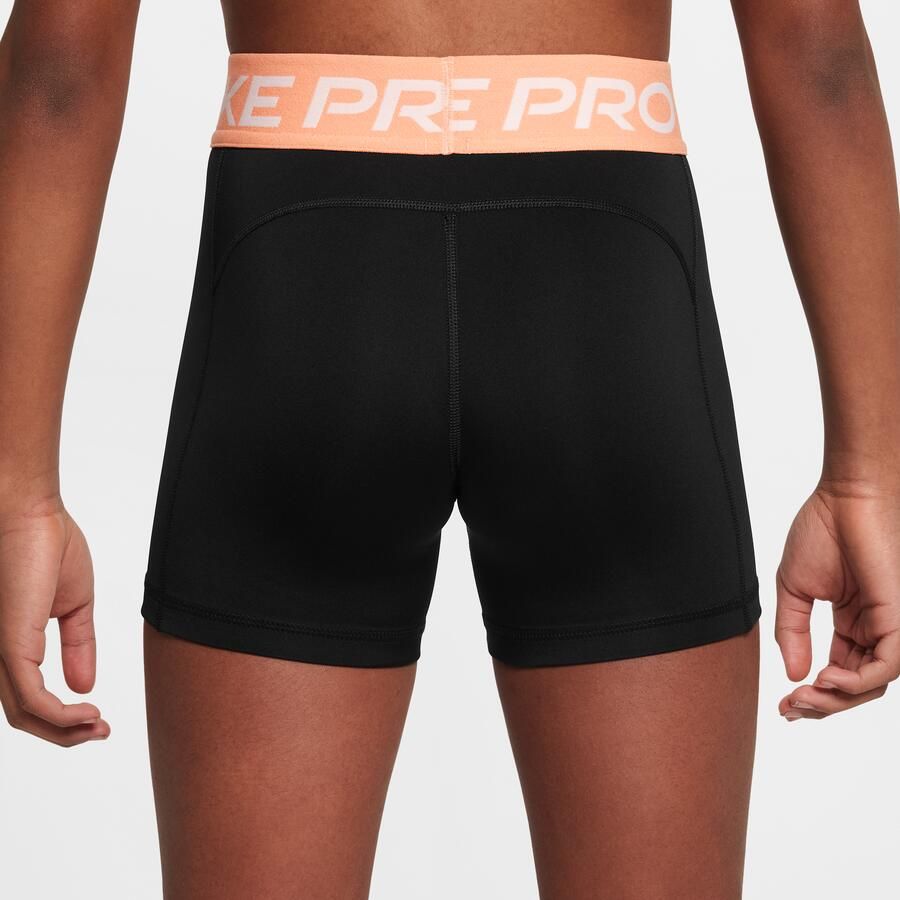 Nike Pro meisjesshorts Zwart - Foto 2