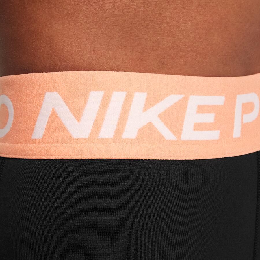 Nike Pro meisjesshorts Zwart - Foto 3