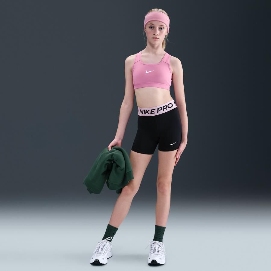 Nike Pro meisjesshorts Zwart - Foto 4