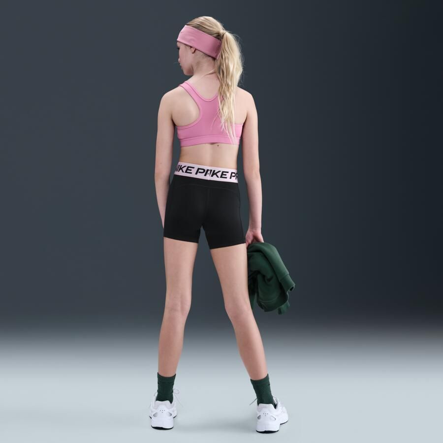 Nike Pro meisjesshorts Zwart - Foto 3