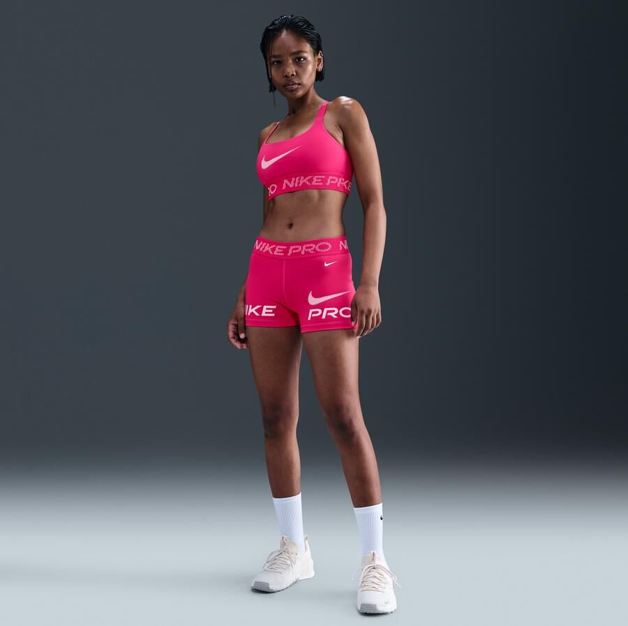 Nike Pro non-padded sport-bh met lichte ondersteuning Roze - Foto 3