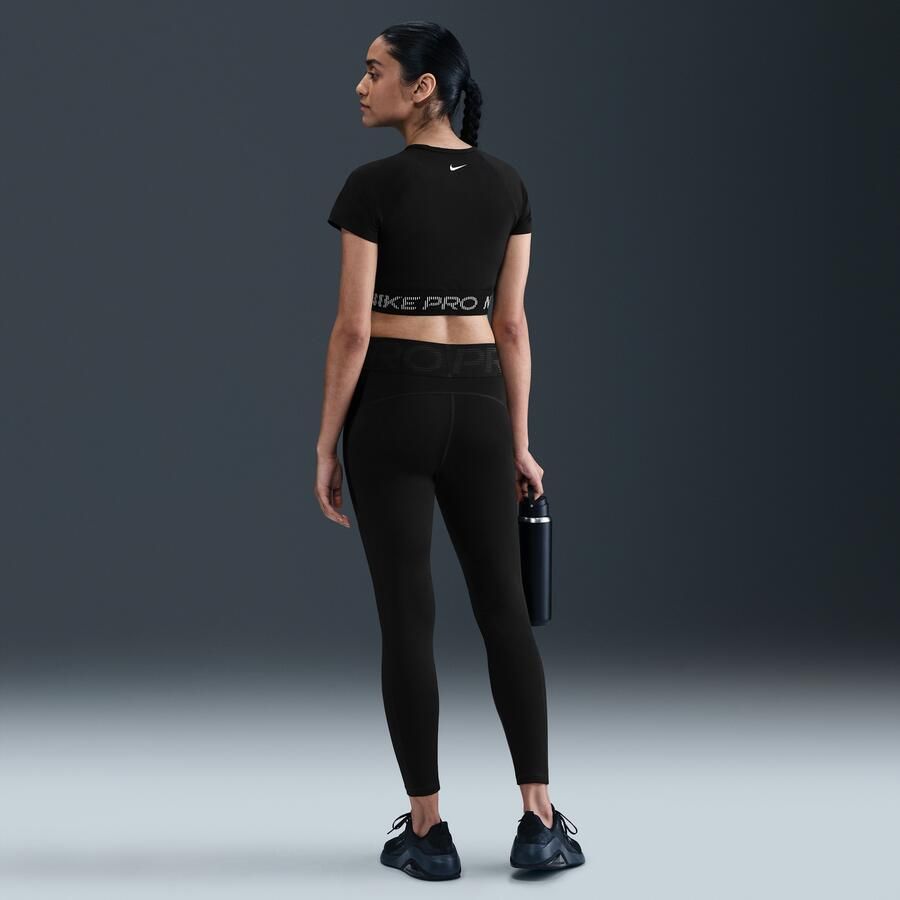 Nike Pro Sculpt 7 8-legging met hoge taille voor dames Zwart - Foto 3