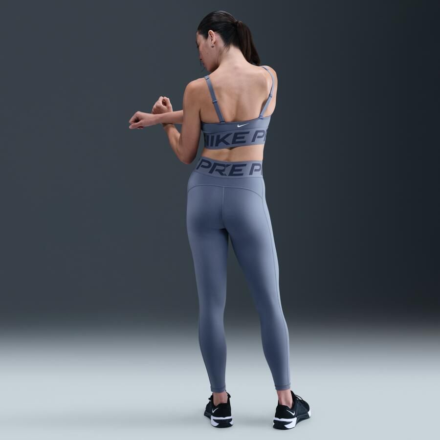 Nike Pro Sculpt lange legging met hoge taille voor dames Blauw - Foto 3