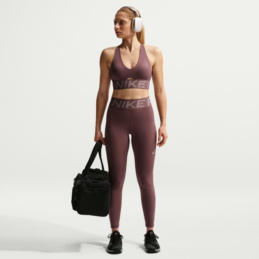 Nike Pro Sculpt lange legging met hoge taille voor dames Paars - Foto 4
