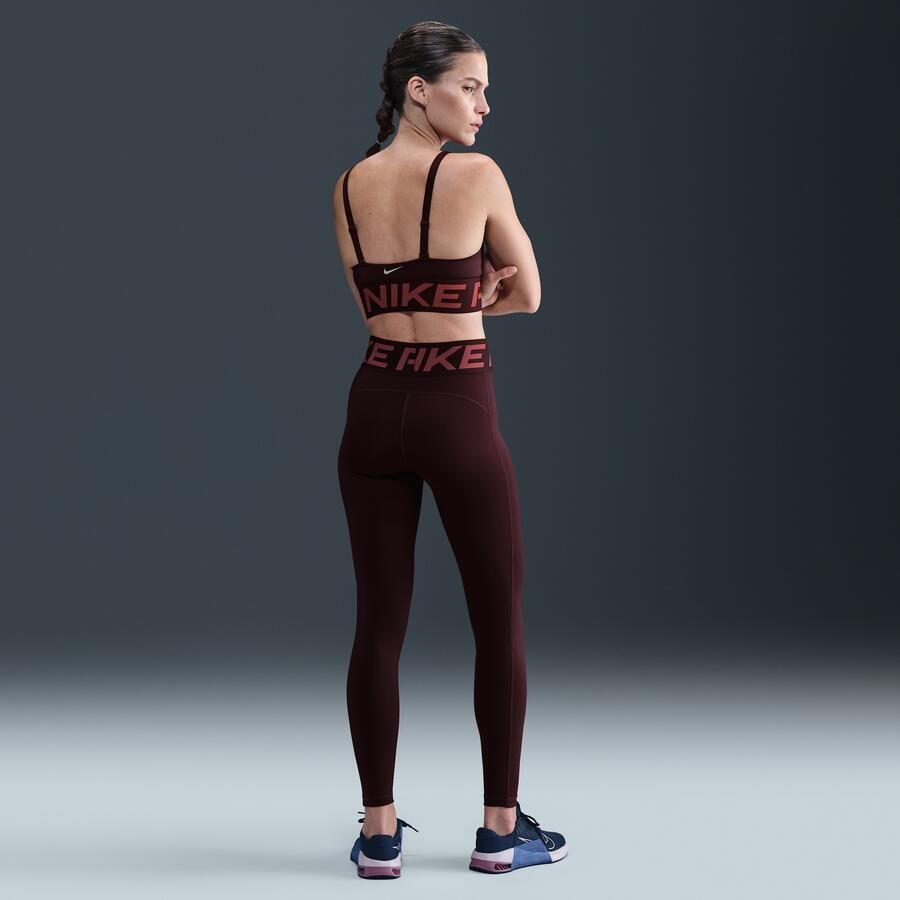 Nike Pro Sculpt lange legging met hoge taille voor dames Rood - Foto 3