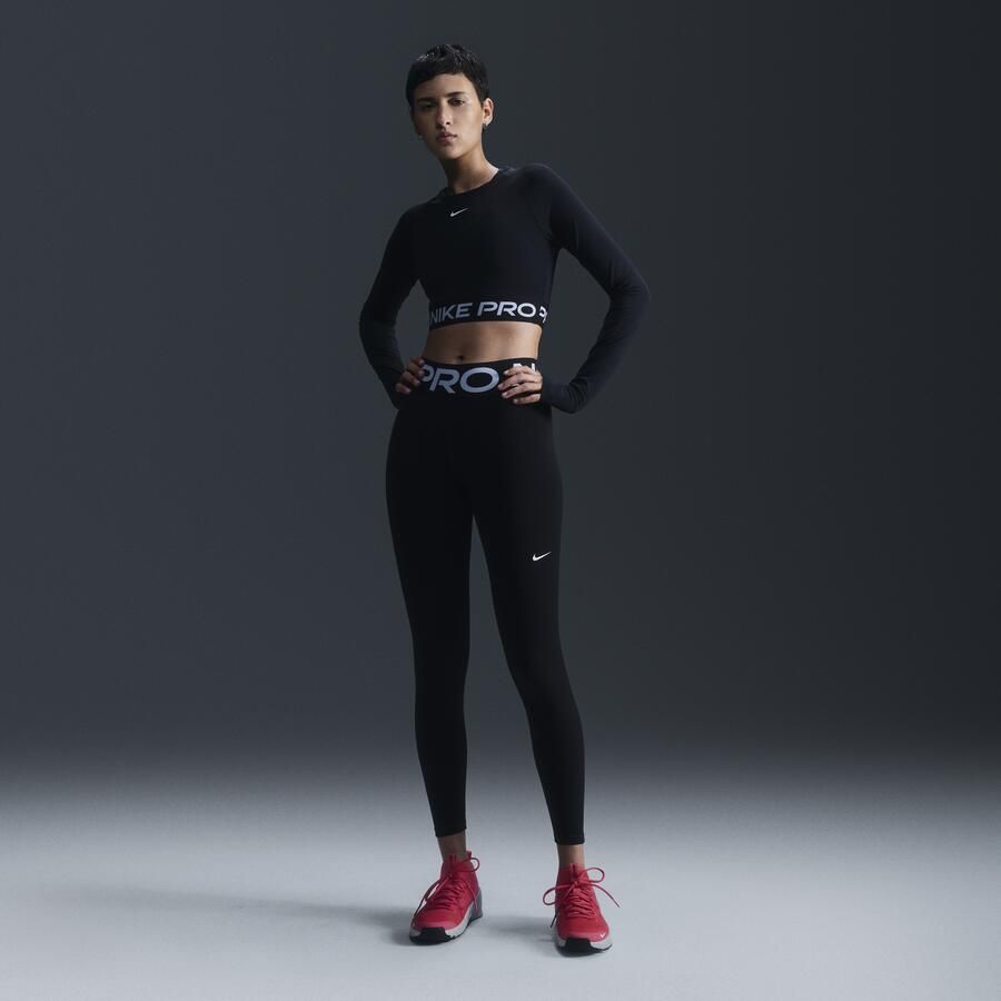 Nike Pro Sculpt lange legging met hoge taille voor dames Zwart - Foto 3