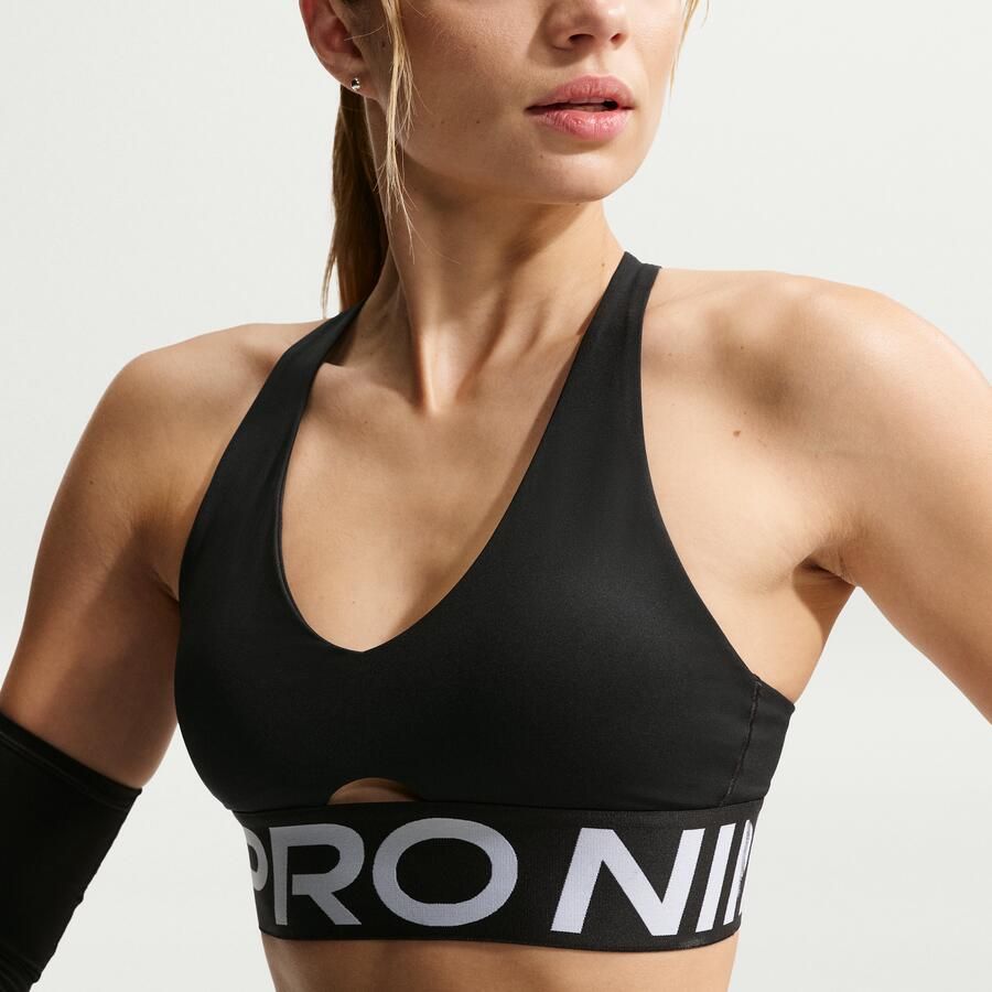 Nike Pro Sculpt padded sport-bh met medium ondersteuning Zwart - Foto 4