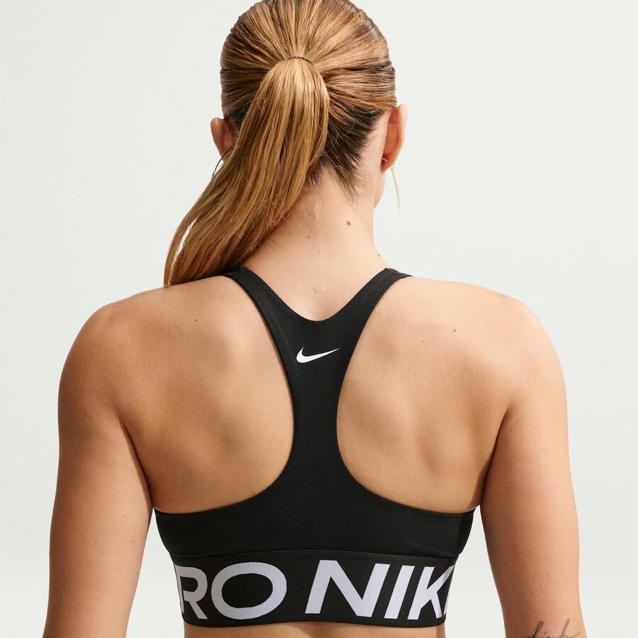 Nike Pro Sculpt padded sport-bh met medium ondersteuning Zwart