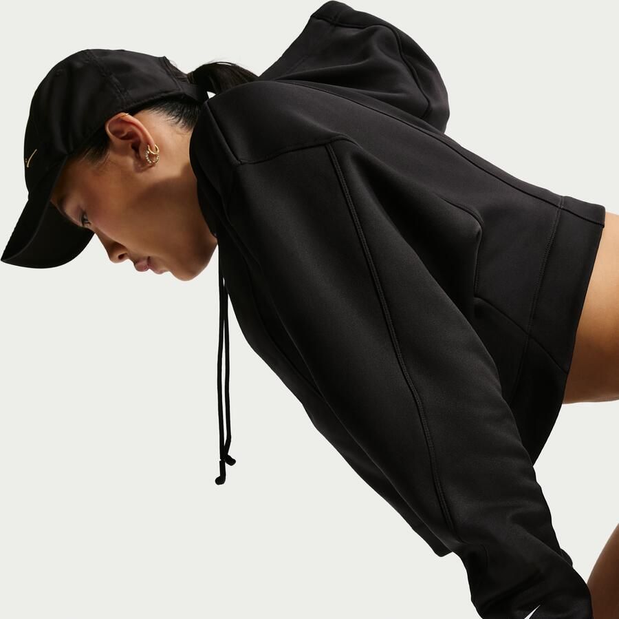 Nike Pro Therma-FIT Hoodie voor dames Zwart - Foto 2