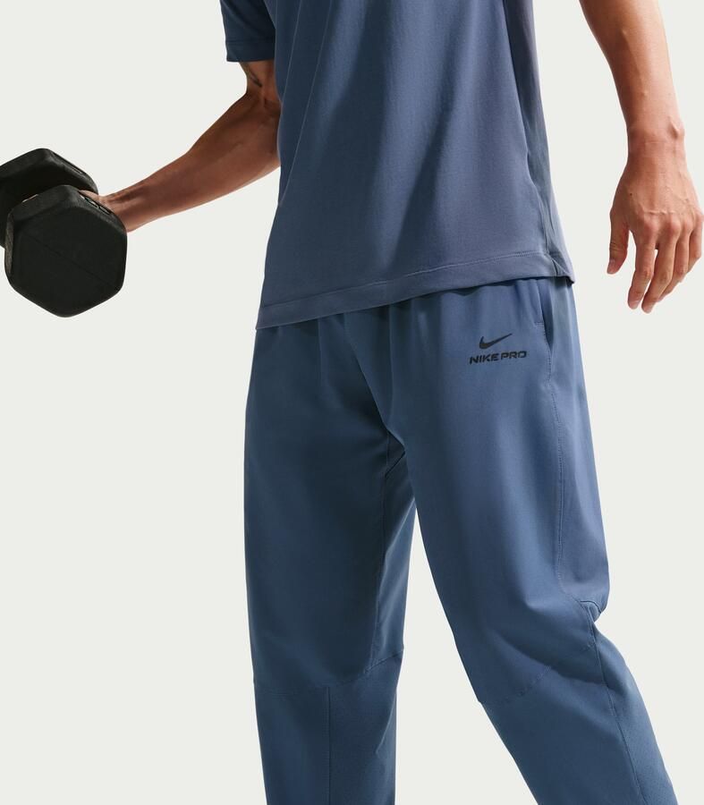 Nike Pro Training Dri-FIT herenbroek Blauw - Foto 2