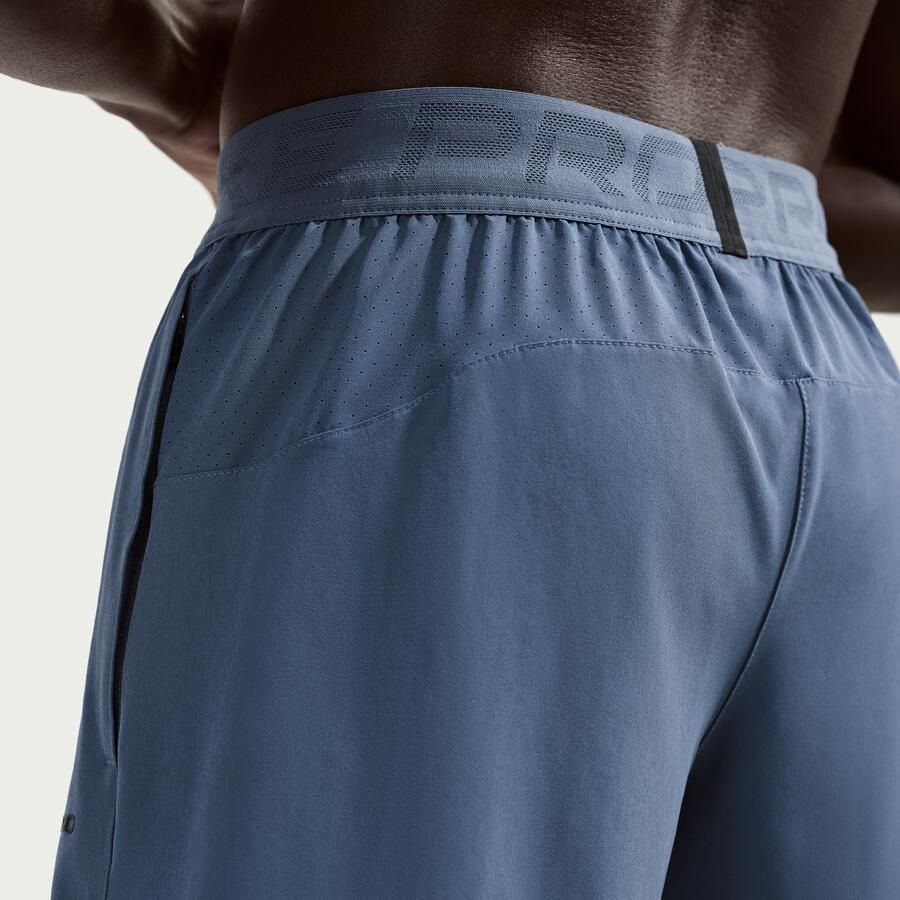 Nike Pro Training Dri-FIT herenshorts (15 cm) Blauw - Foto 2