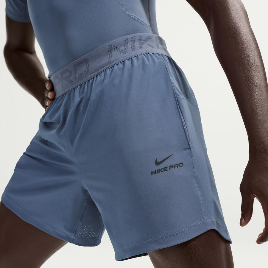 Nike Pro Training Dri-FIT herenshorts (15 cm) Blauw - Foto 3