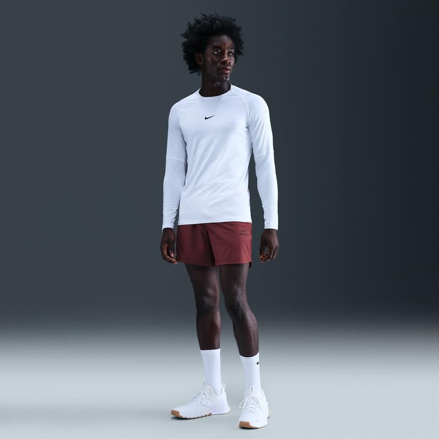 Nike Pro Training Dri-FIT herenshorts (15 cm) Rood - Foto 4