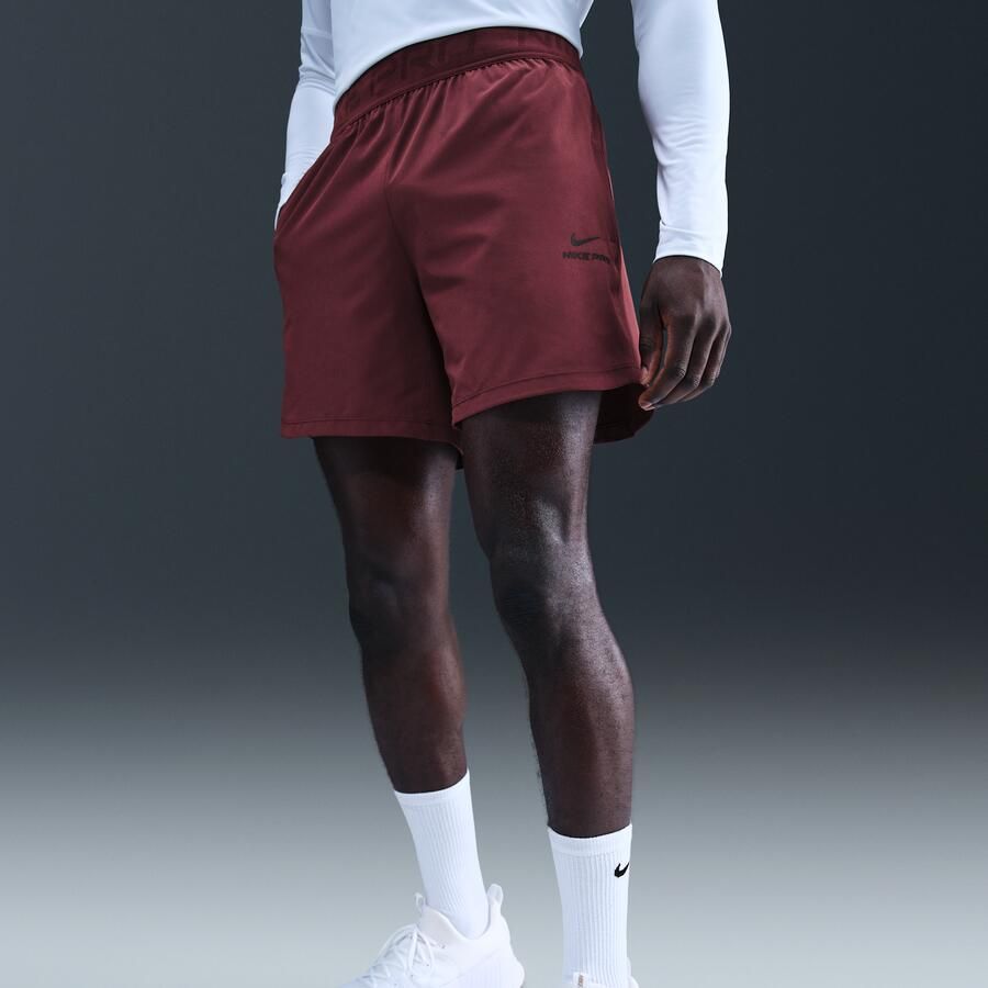 Nike Pro Training Dri-FIT herenshorts (15 cm) Rood