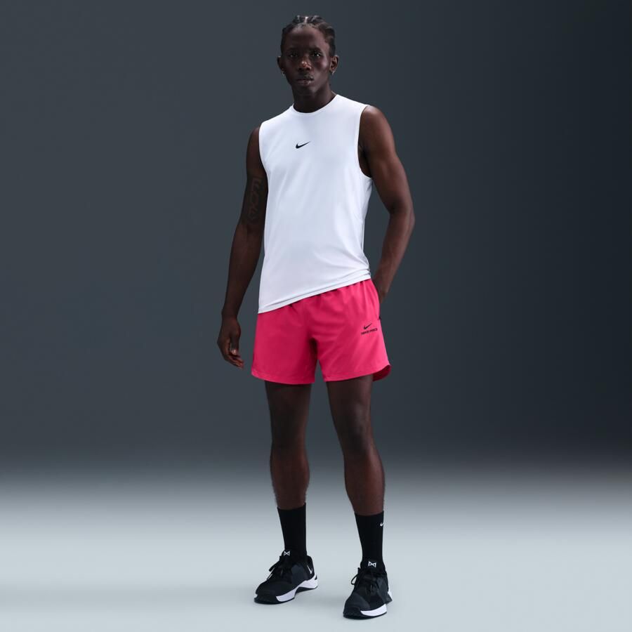 Nike Pro Training Dri-FIT herenshorts (15 cm) Roze - Foto 4