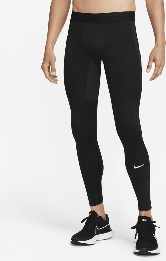 Nike Pro Warm Herentights Zwart - Foto 3