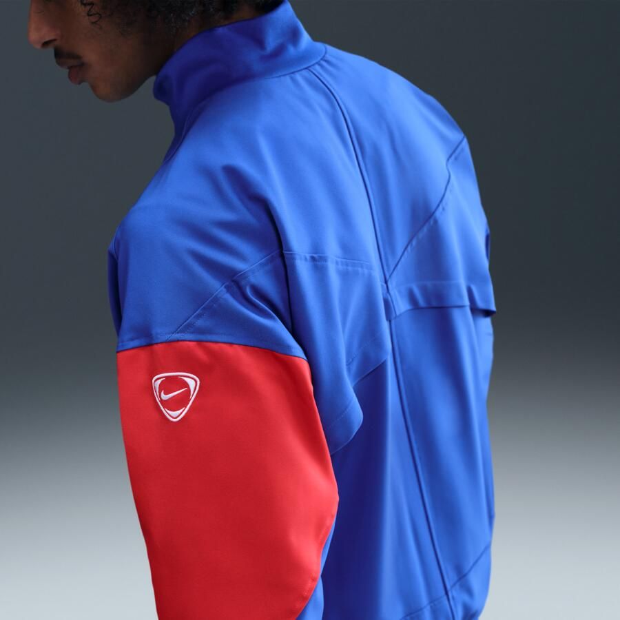 Nike PSG Strike Derde Total 90 Anthem voetbaltrainingsjack met Dri-FIT voor heren Blauw