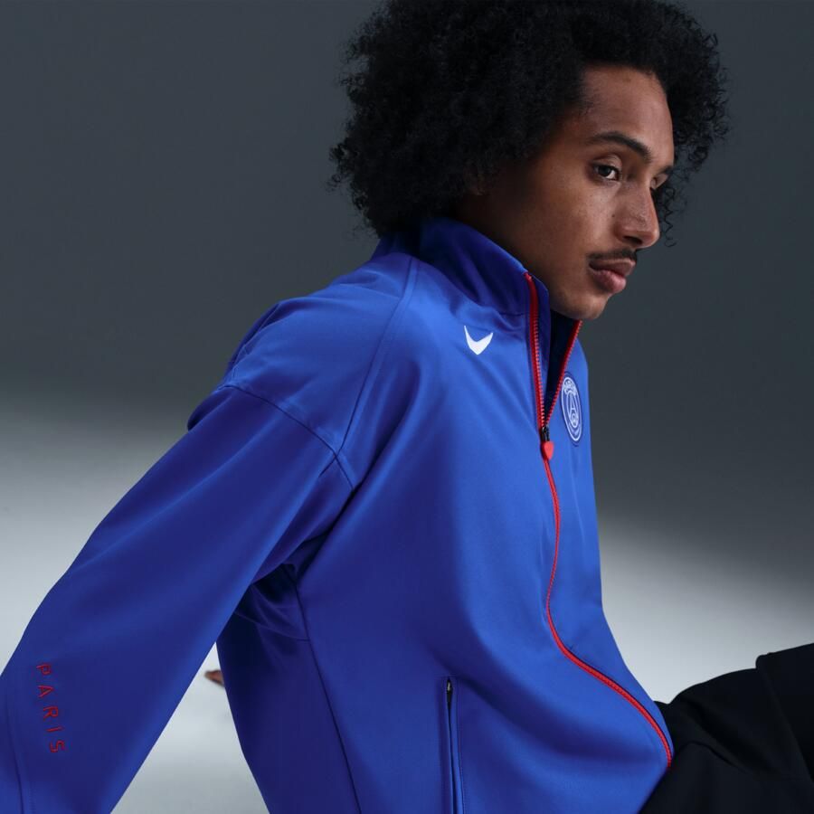 Nike PSG Strike Derde Total 90 Anthem voetbaltrainingsjack met Dri-FIT voor heren Blauw - Foto 2