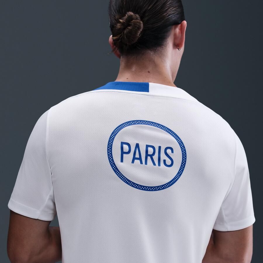 Nike PSG Strike Derde Total 90 Knit voetbaltop met Dri-FIT voor heren Wit