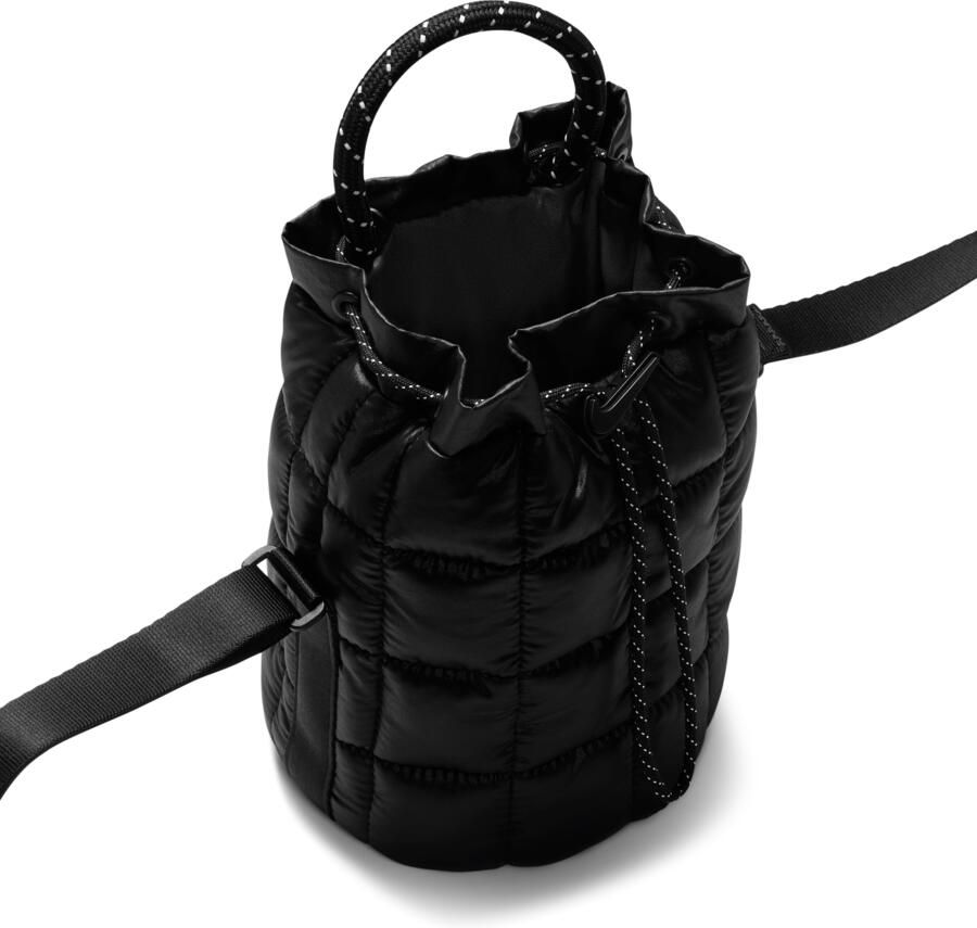 Nike Puffle kleine draagtas (3 liter) Zwart