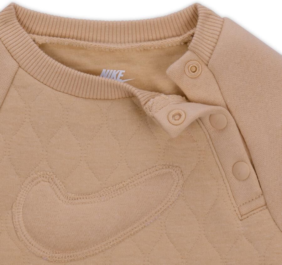 Nike Ready Set. Coverall voor baby's (0-9 maanden) Bruin