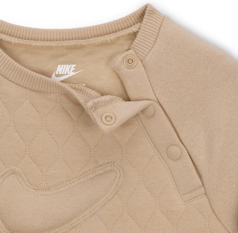 Nike Ready Set. Coverall voor baby's (12-24 maanden) Bruin