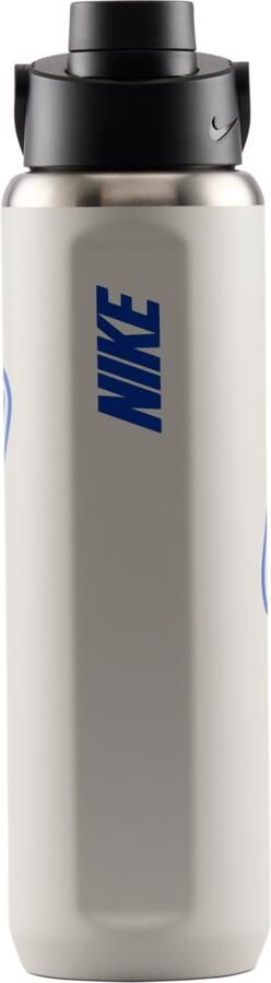 Nike Recharge Chug Bidon van roestvrij staal (710 ml) Wit - Foto 2