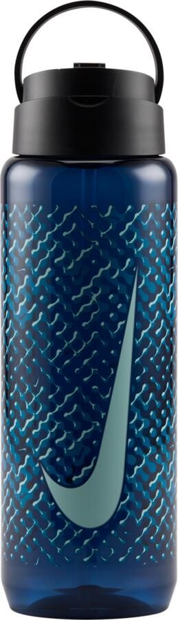 Nike Recharge Straw bidon van tritan (760 ml) Blauw