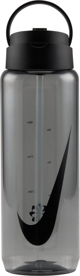Nike Recharge Straw bidon van tritan (760 ml) Grijs