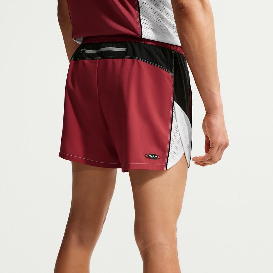 Nike Retro Dri-FIT hardloopshorts met binnenbroek voor heren (10 cm) Rood - Foto 2