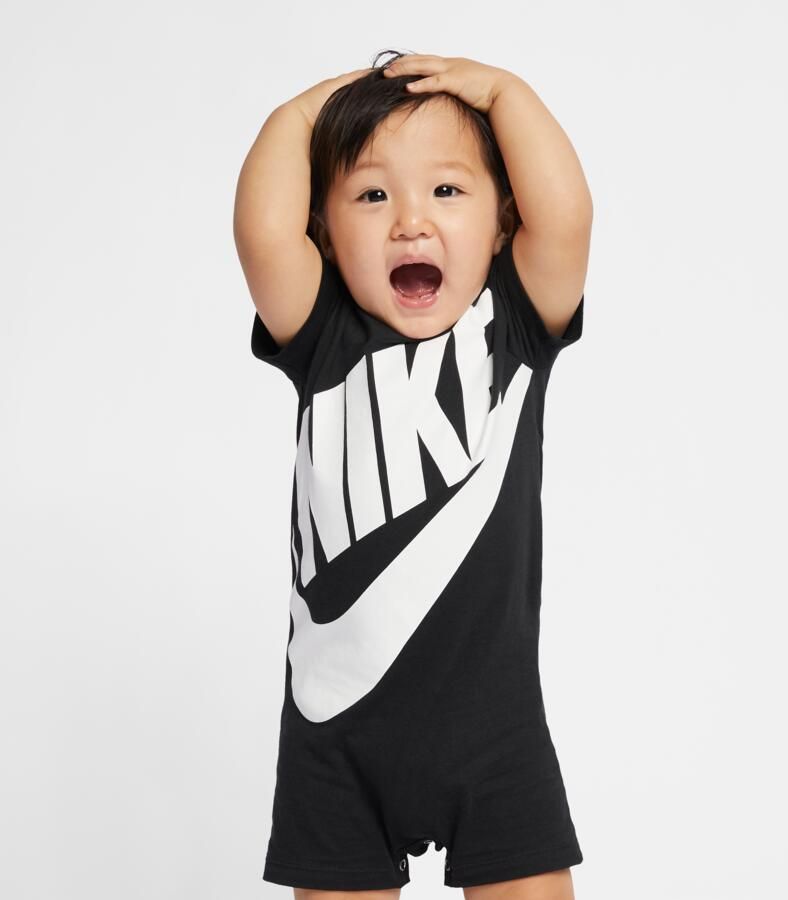Nike Rompertje voor baby's (12-24 maanden) Zwart - Foto 3