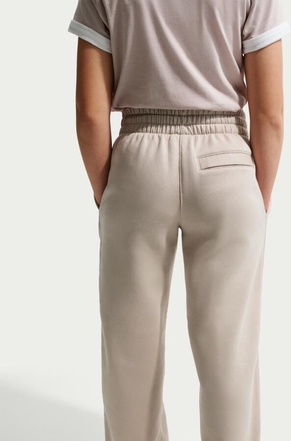 Nike ruimvallende kinderbroek met open zoom Bruin - Foto 3
