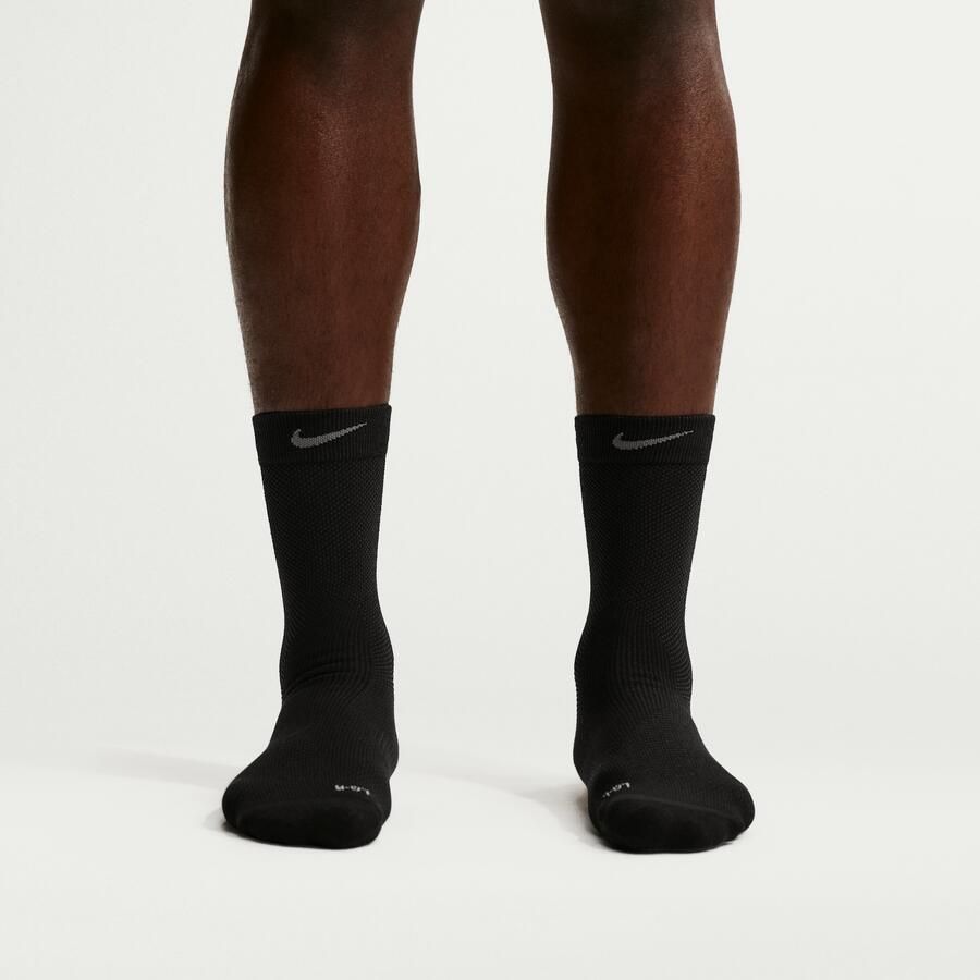 Nike Run Lightweight crew hardloopsokken (1 paar) Zwart - Foto 2
