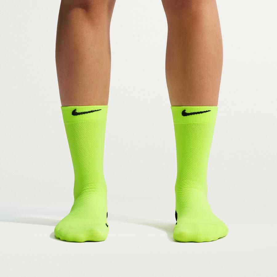 Nike Run Midweight kniekousen voor hardlopen (1 paar) Geel - Foto 2